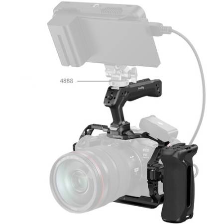 SmallRig 5958 - zestaw z klatką do Canon EOS R6 Mark III / R6 Mark II - przykład użycia